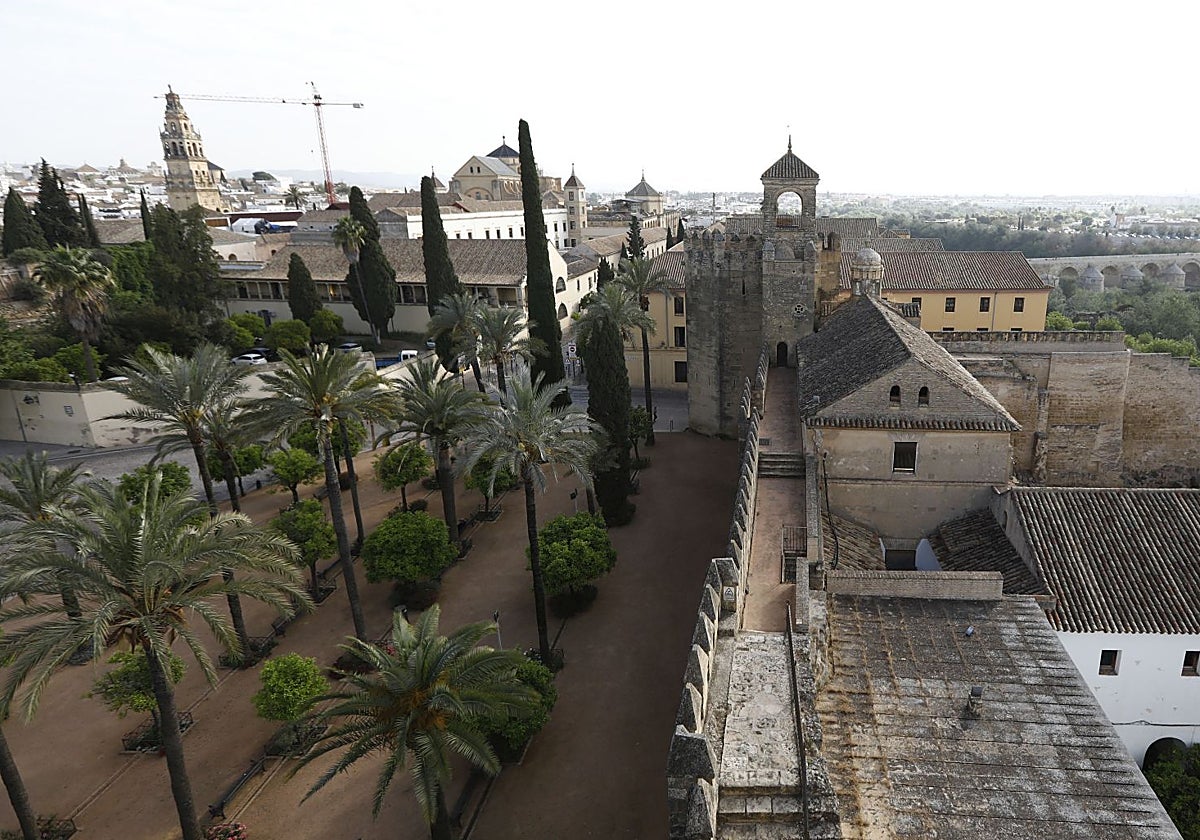 Vista del Alcázar de los Reyes Cristianos