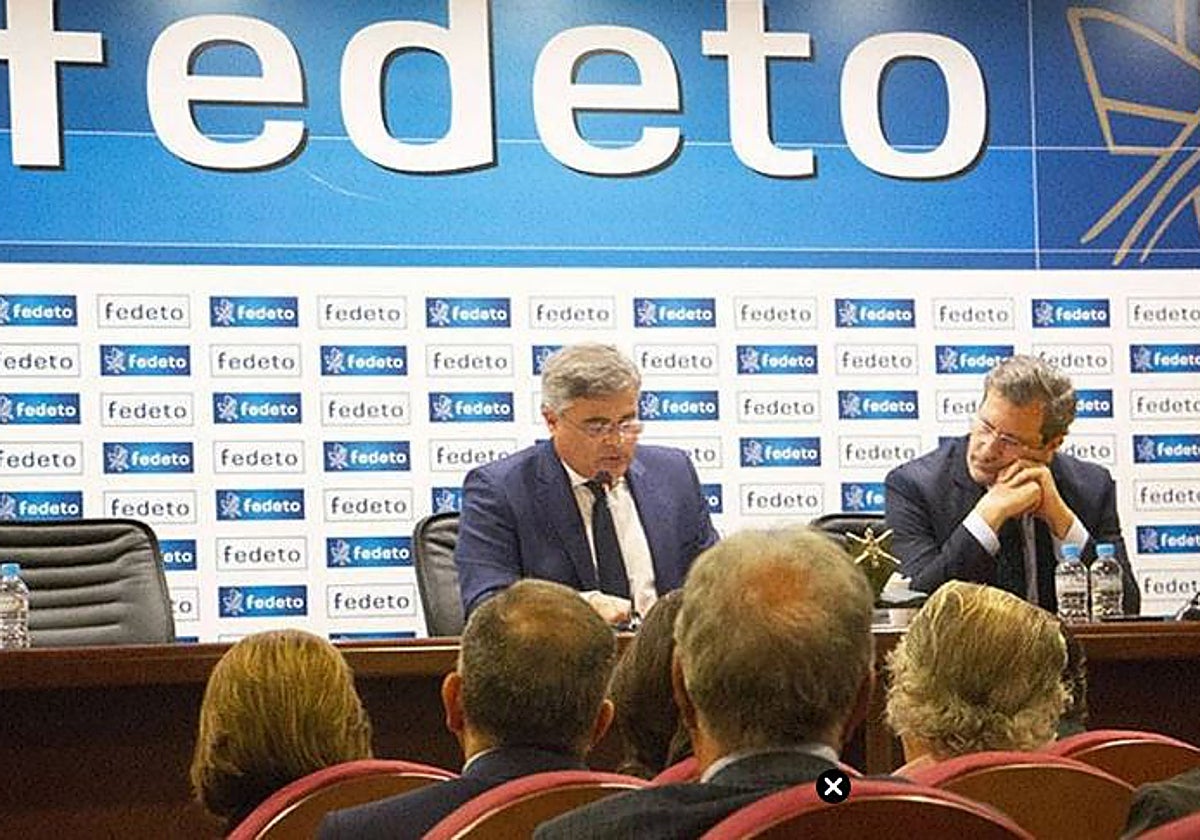 Presidente y secretario general de Fedeto
