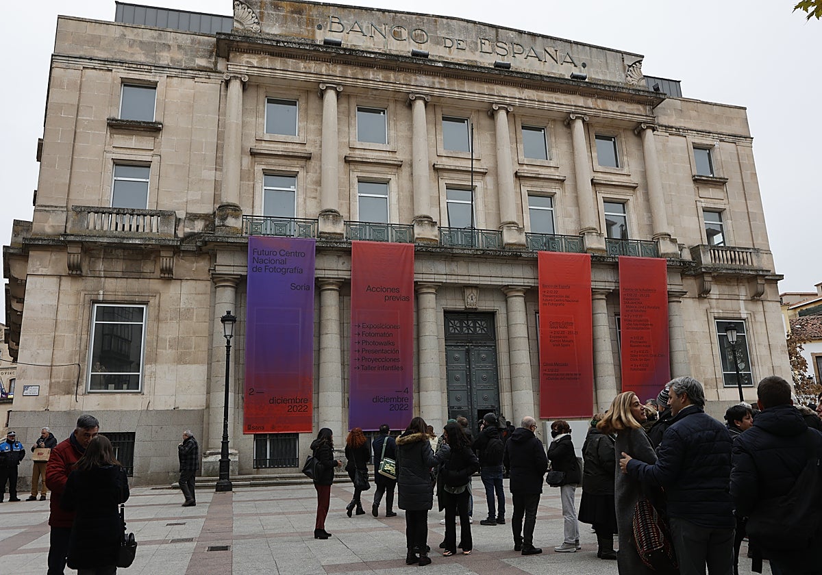 Presentación del futuro Centro Nacional de Fotografía en el Banco de España
