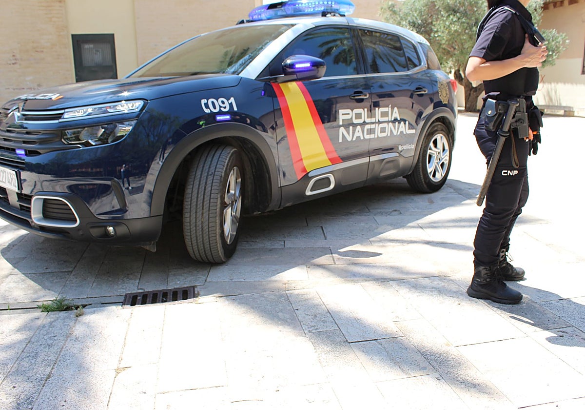 Imagen de archivo de un agente de la Policía Nacional