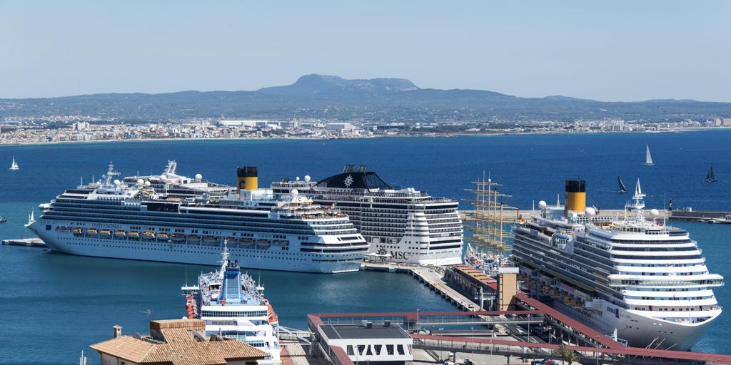 Baleares apuesta por reducir el número de cruceristas a la semana en Palma