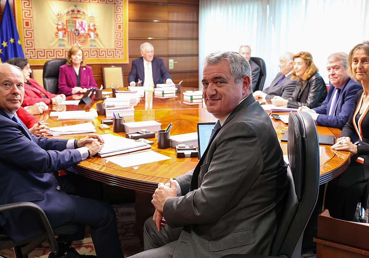 Pleno del TC al completo después de que fueran rechazadas las recusaciones de Puigdemont