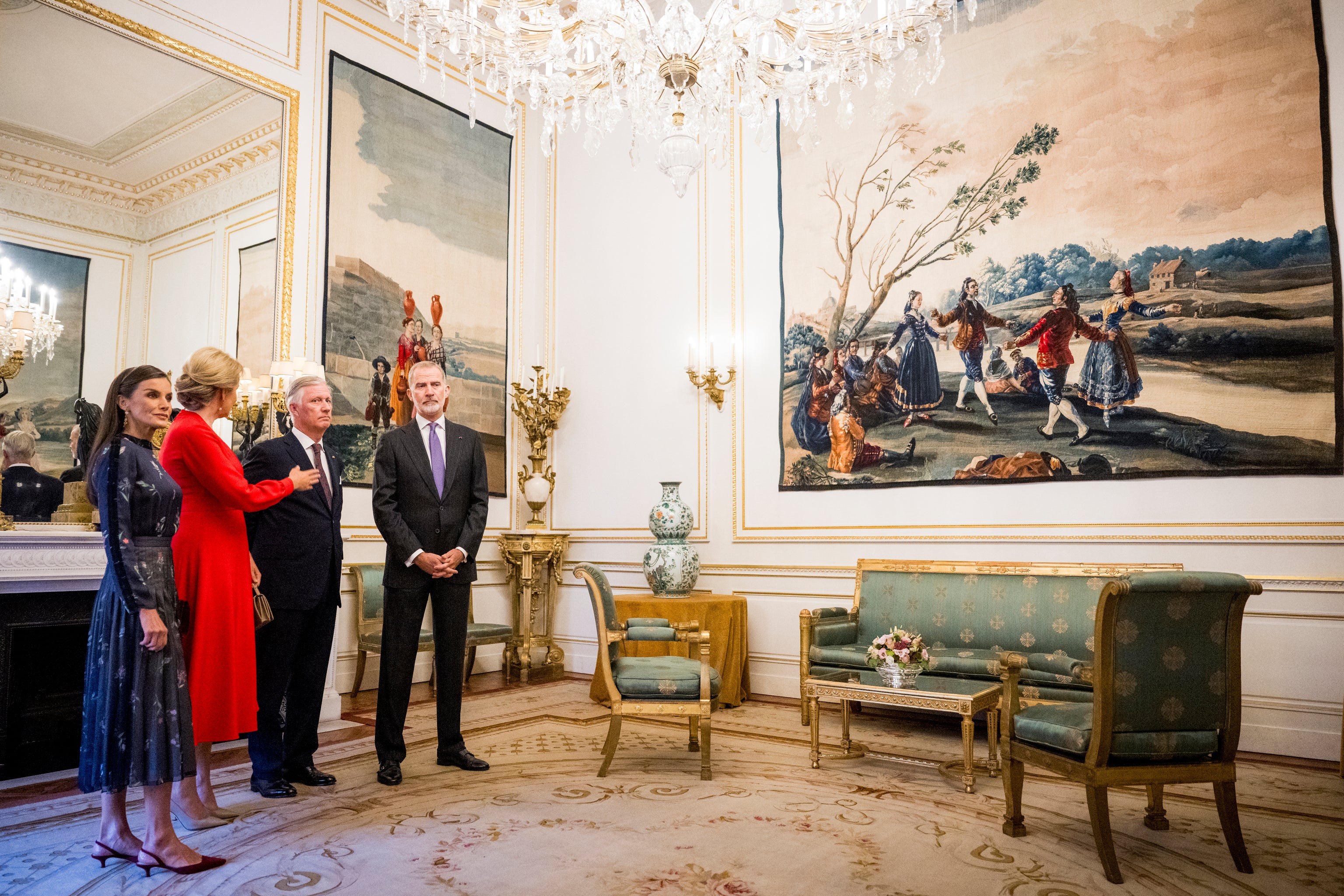 Los Reyes han visitado Bruselas en el marco de la trigésima edición del festival Europalia España, que dedica su programación durante varios meses a difundir la riqueza cultural española en Bélgica.