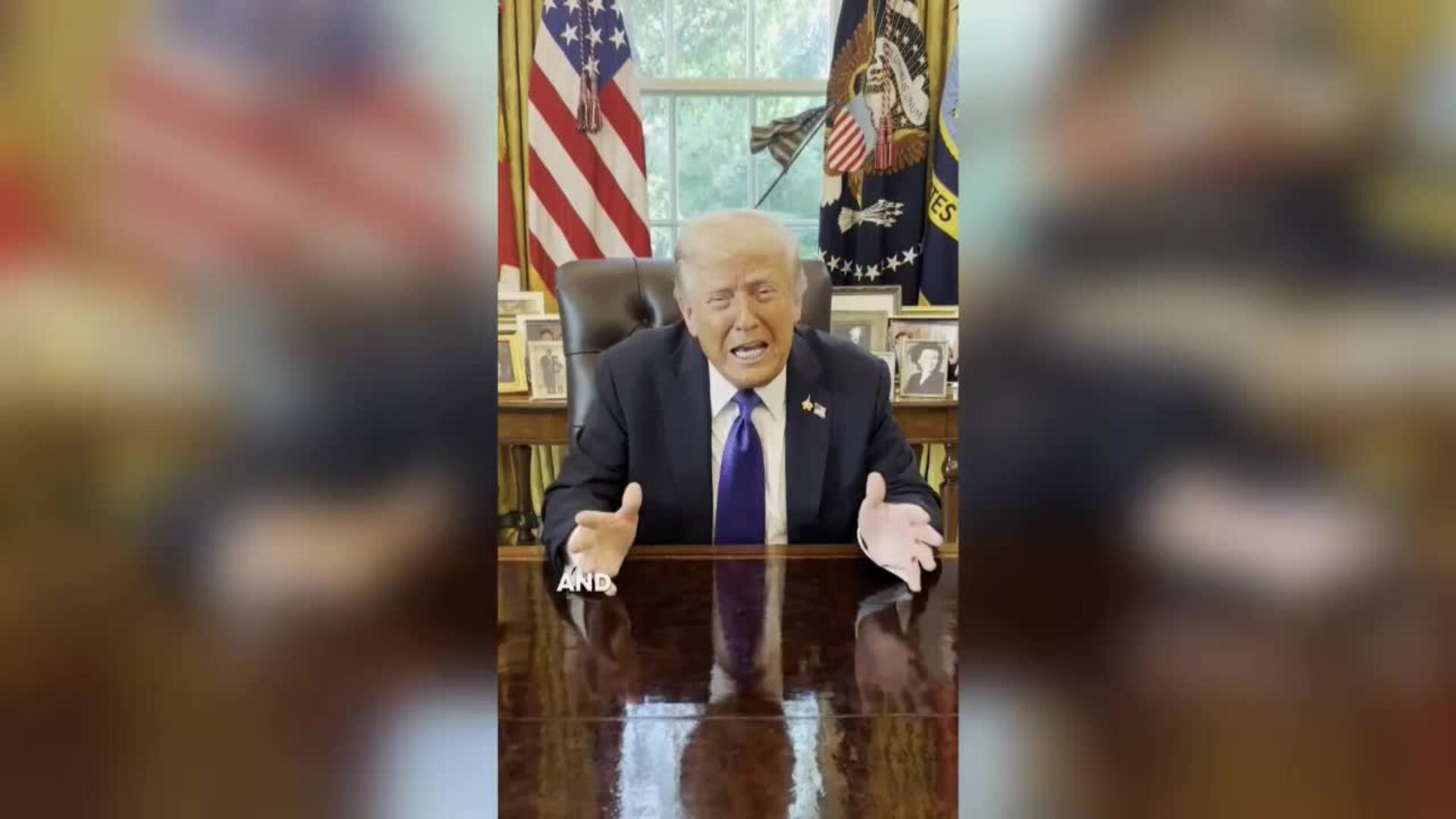 Trump se dirige a los jóvenes en su primer TikTok como presidente: &quot;Me deben una&quot;