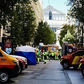 El siniestro se ha producido en las obras de rehabilitación para hacer un hotel