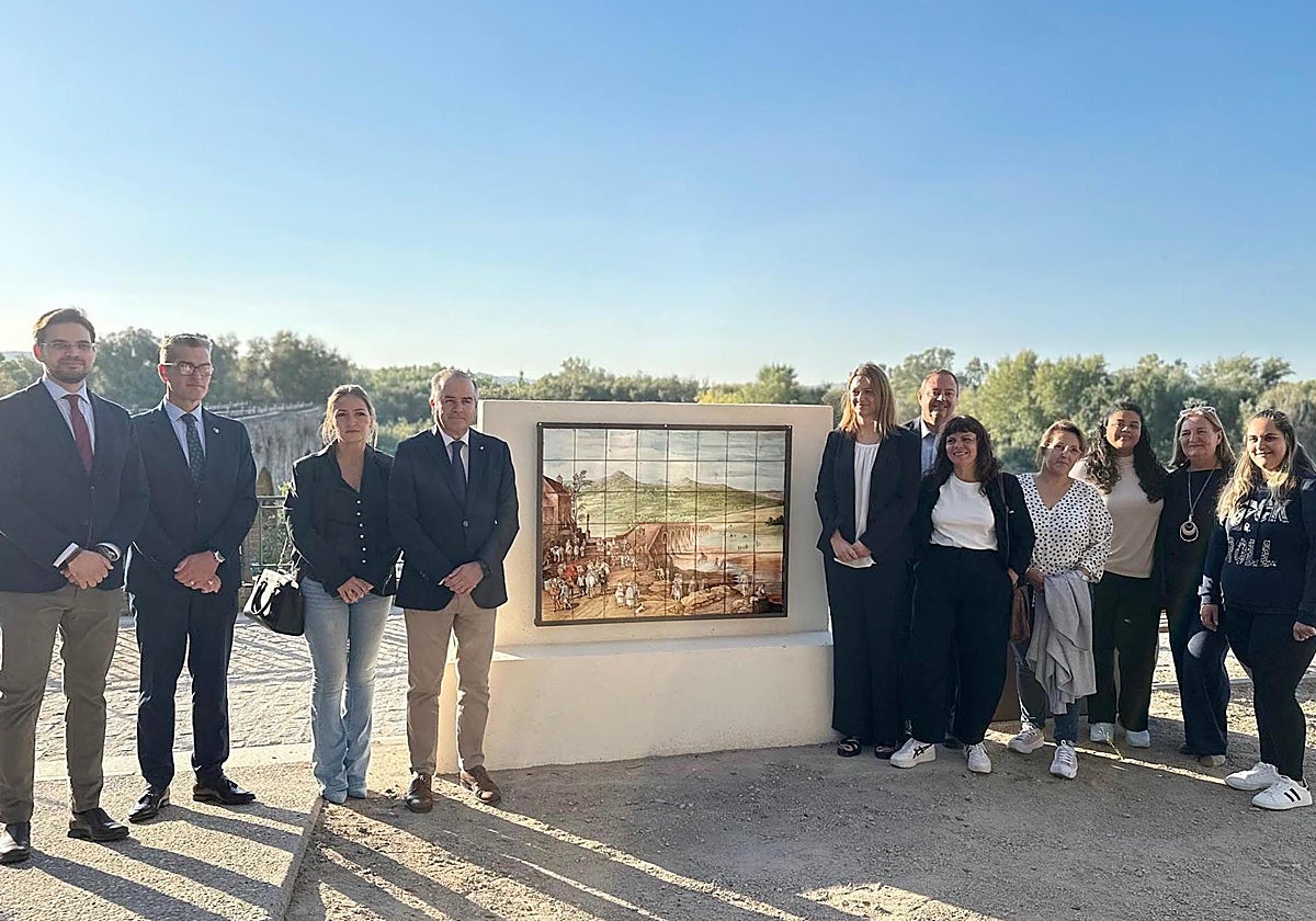 Este martes ha tenido lugar la presentación del mural