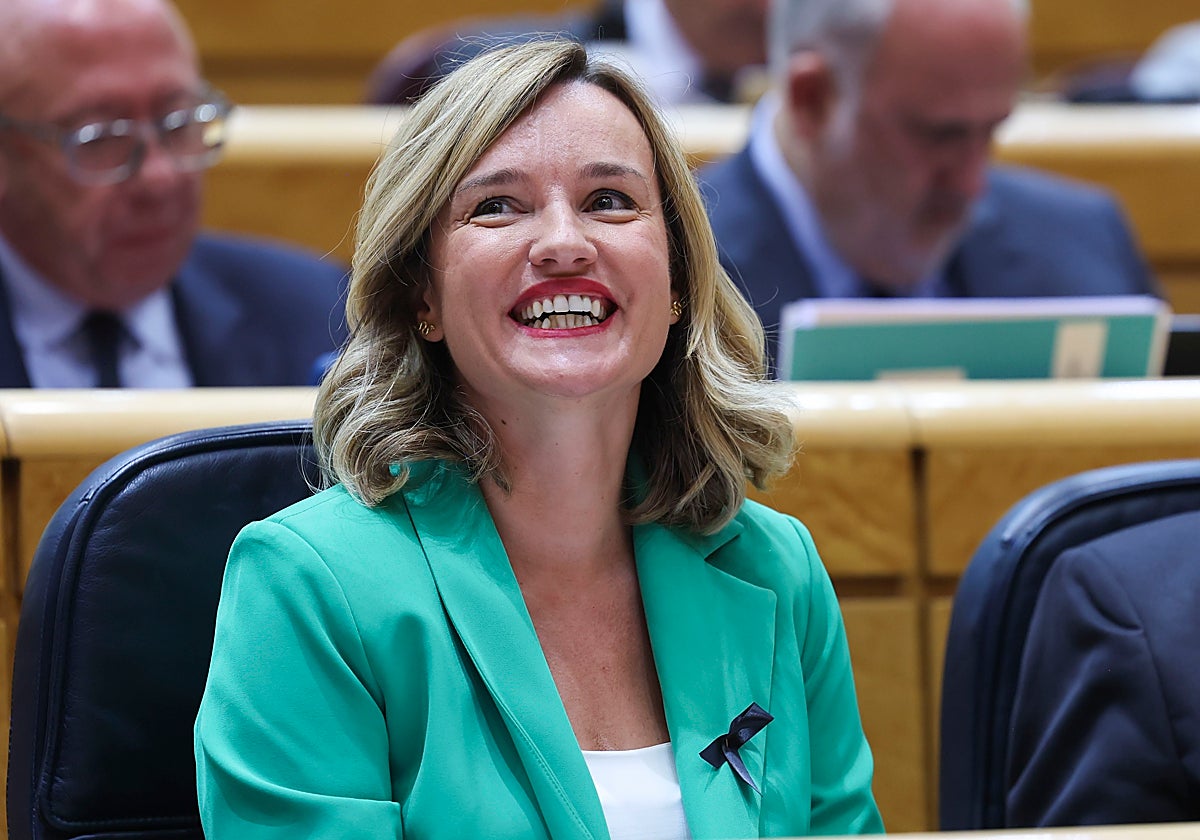 La ministra Pilar Alegría