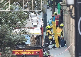 Investigan si el material de obra acumulado en la sexta planta provocó el colapso  del edificio en Ópera