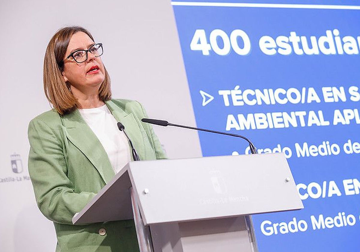 Esther Padilla, portavoz del Gobierno de Castilla-La Mancha