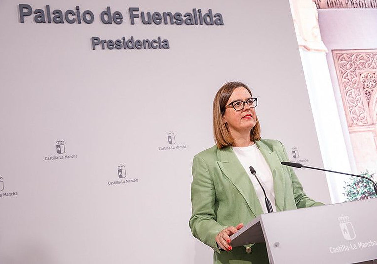 La portavoz del Gobierno regional, Esther Padilla