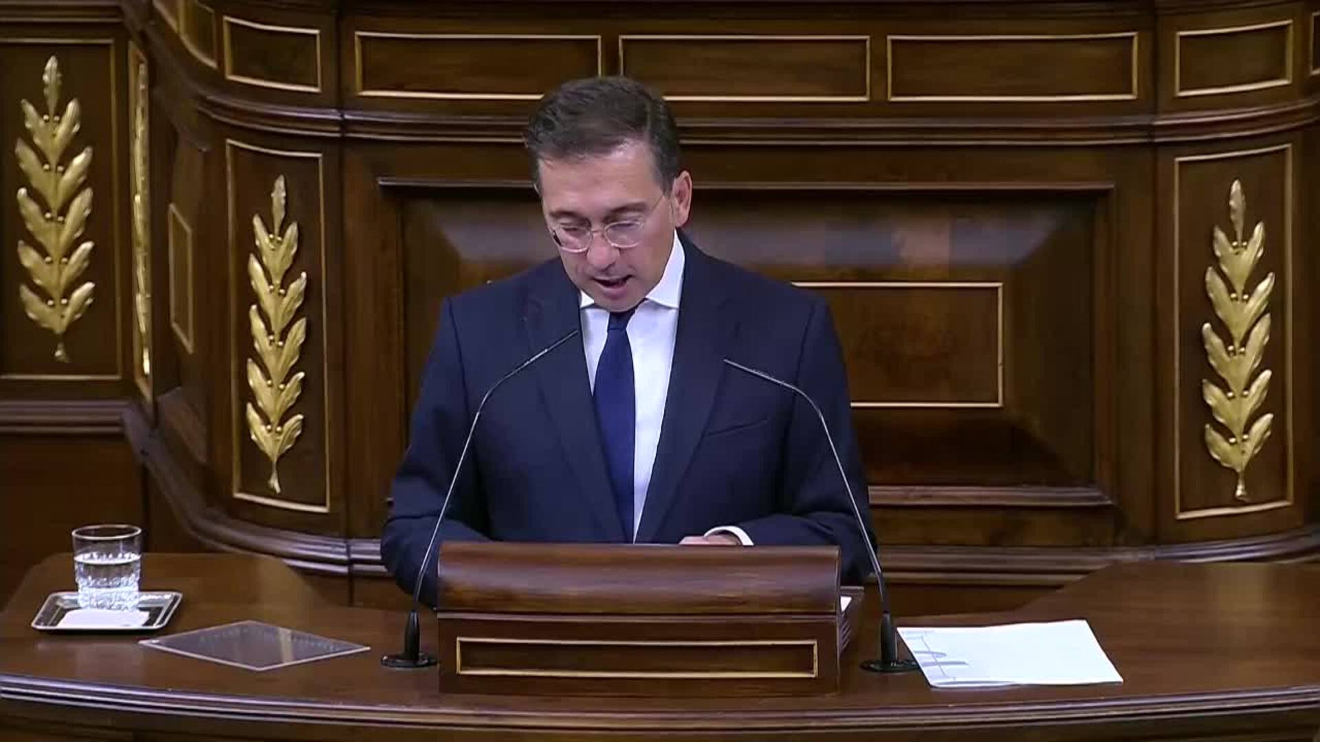 Albares pide a los grupos apoyar el acuerdo de Gibraltar en la Eurocámara para agilizarlo