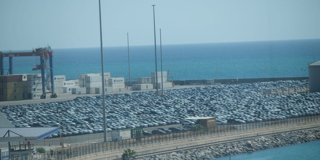 El 'boom' de los coches chinos dispara el movimiento de vehículos en el Puerto de Málaga