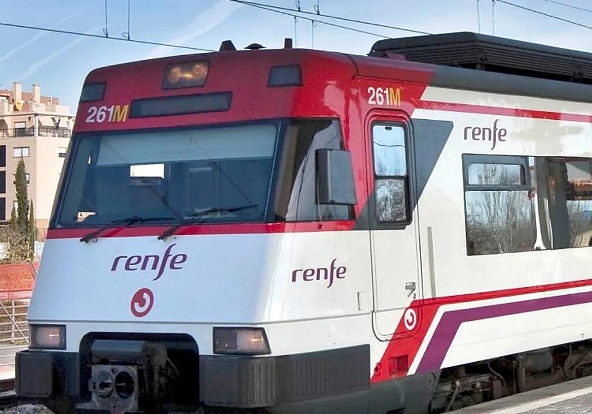 Imagen de archivo de un tren de Cercanías de Renfe