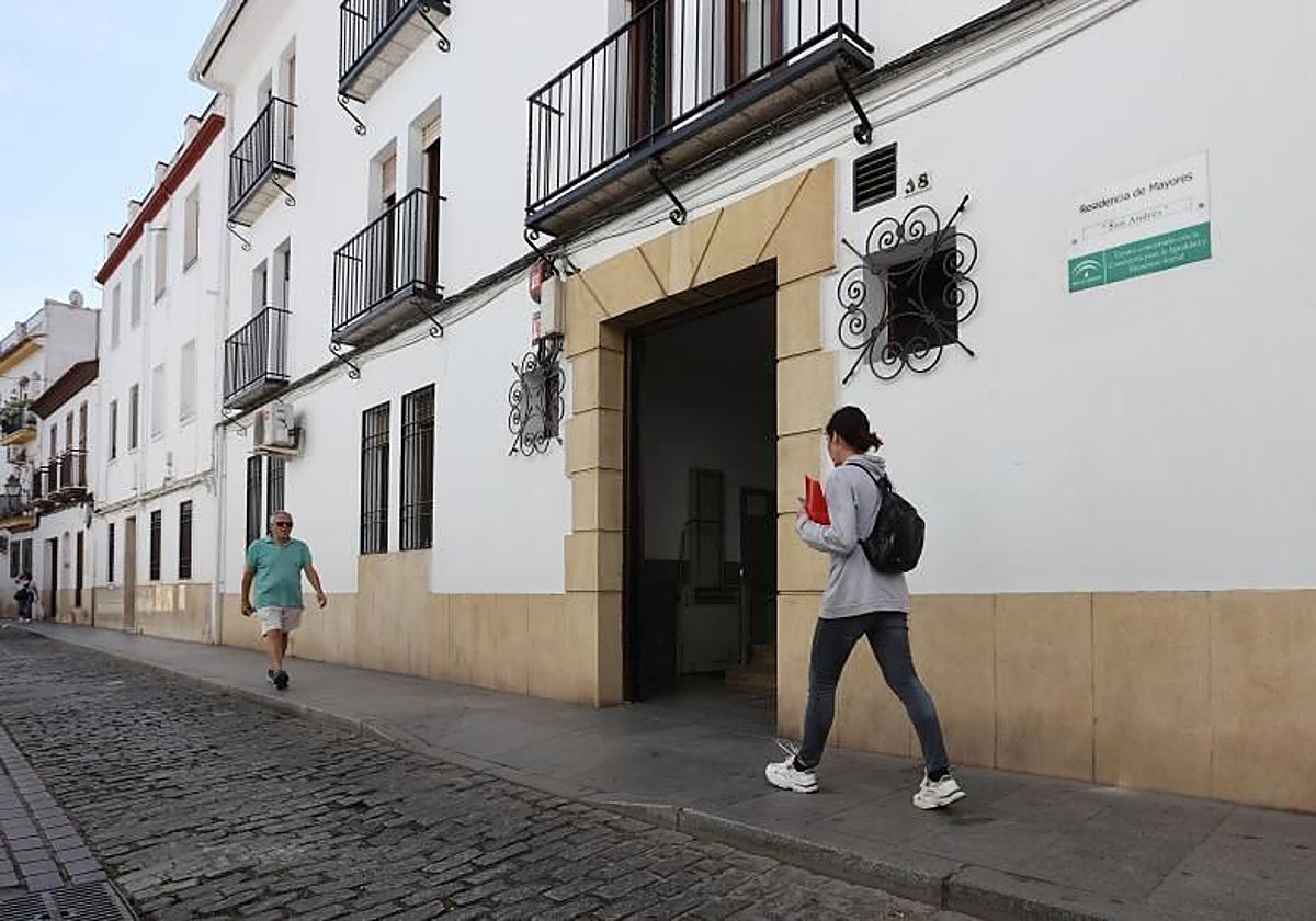 Residencia de San Andrés en la que ocurrieron los hechos que ahora se enjuician en Córdoba