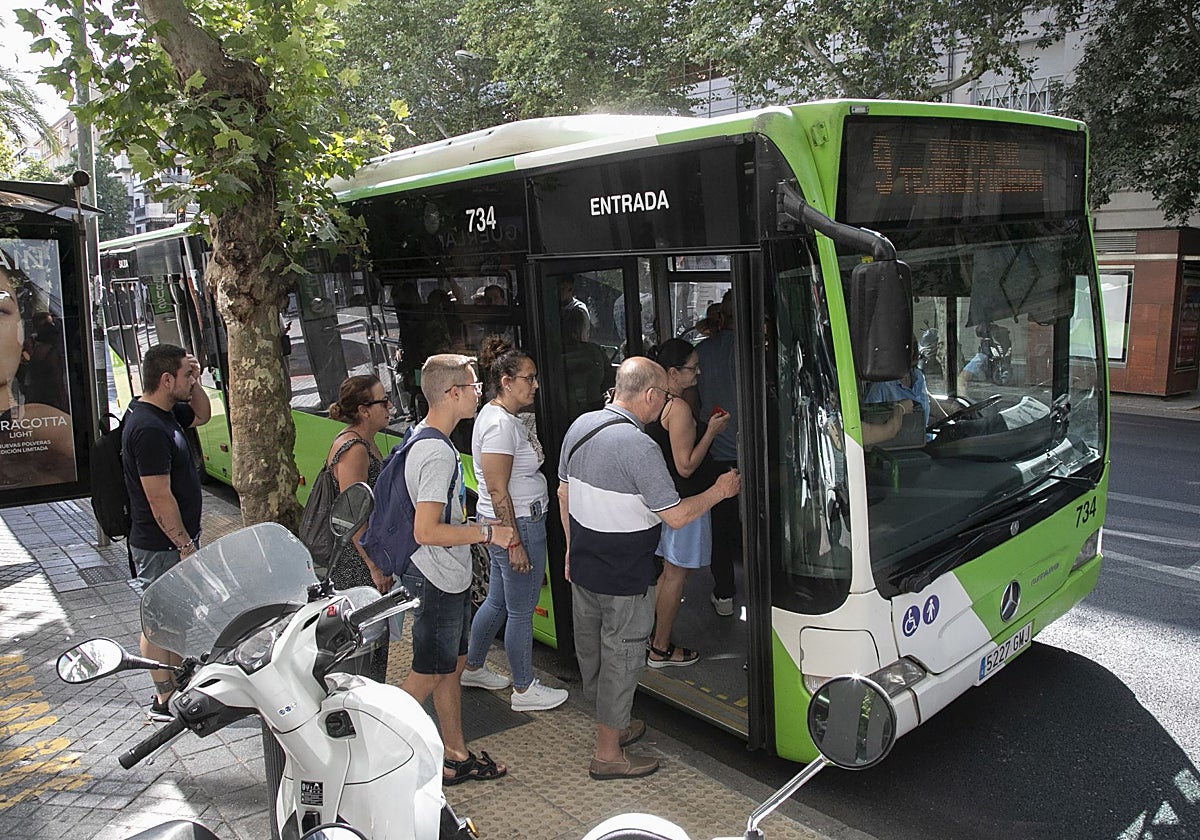 Autobús de Aucorsa en Córdoba
