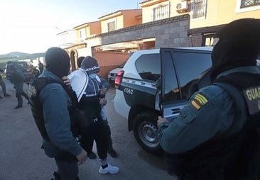 Tres detenidos y otros tantos registros en el operativo antidroga de la Guardia Civil en Peñarroya-Pueblonuevo