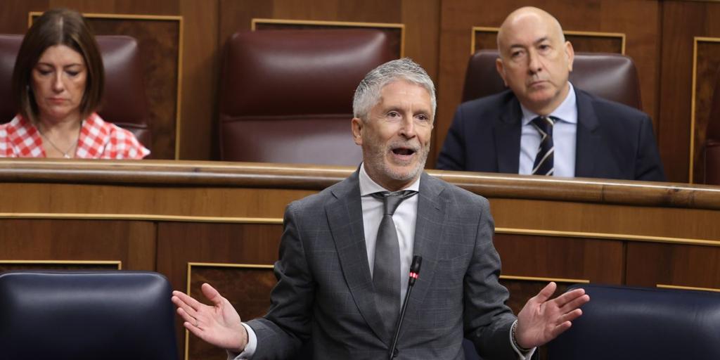 Marlaska pide comparecer por los fondos reservados y deja en evidencia a Robles y Albares
