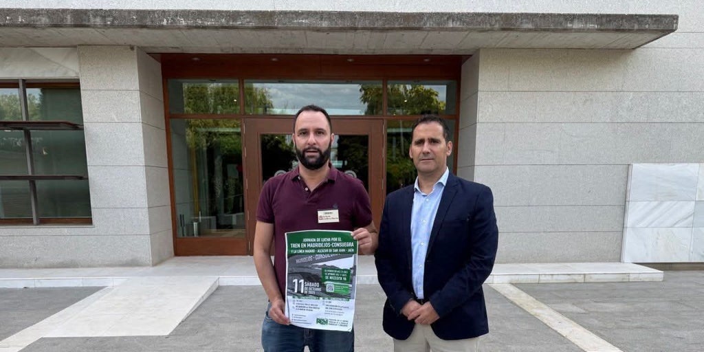 Dos concentraciones este sábado reivindicarán la conexión ferroviaria de Madridejos y Consuegra