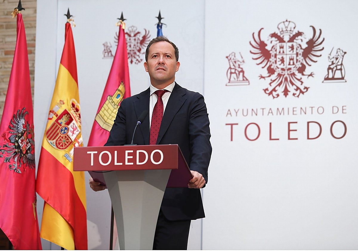 Carlos Velázquez, alcalde de Toledo