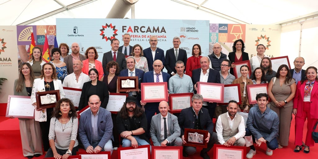 Reconocimientos a los mejores artesanos de Castilla-La Mancha: un homenaje al valor de lo auténtico frente a los «productos sin alma»
