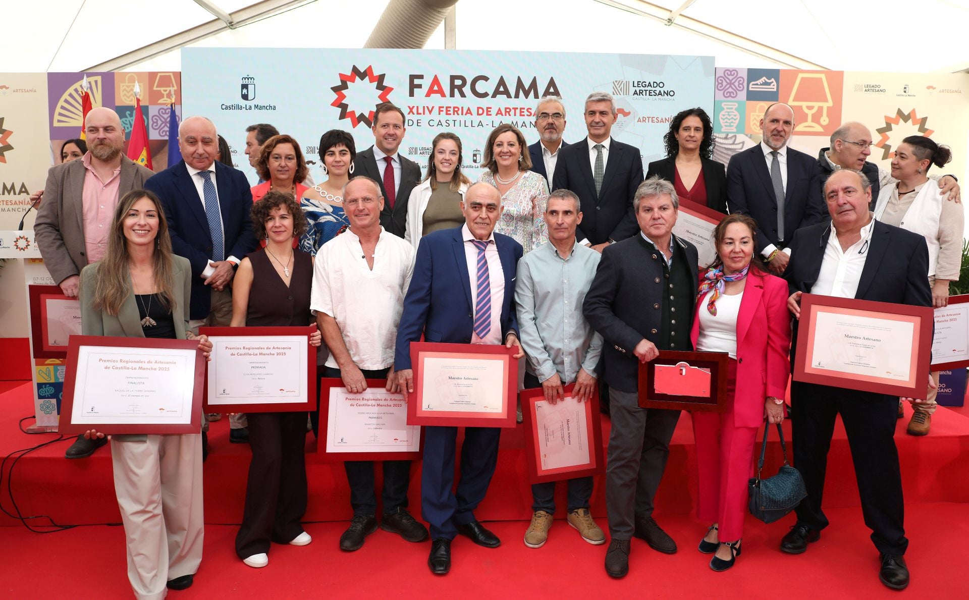 Farcama entrega en Toledo los reconocimientos al Mérito Artesano y los Premios Regionales de Artesanía