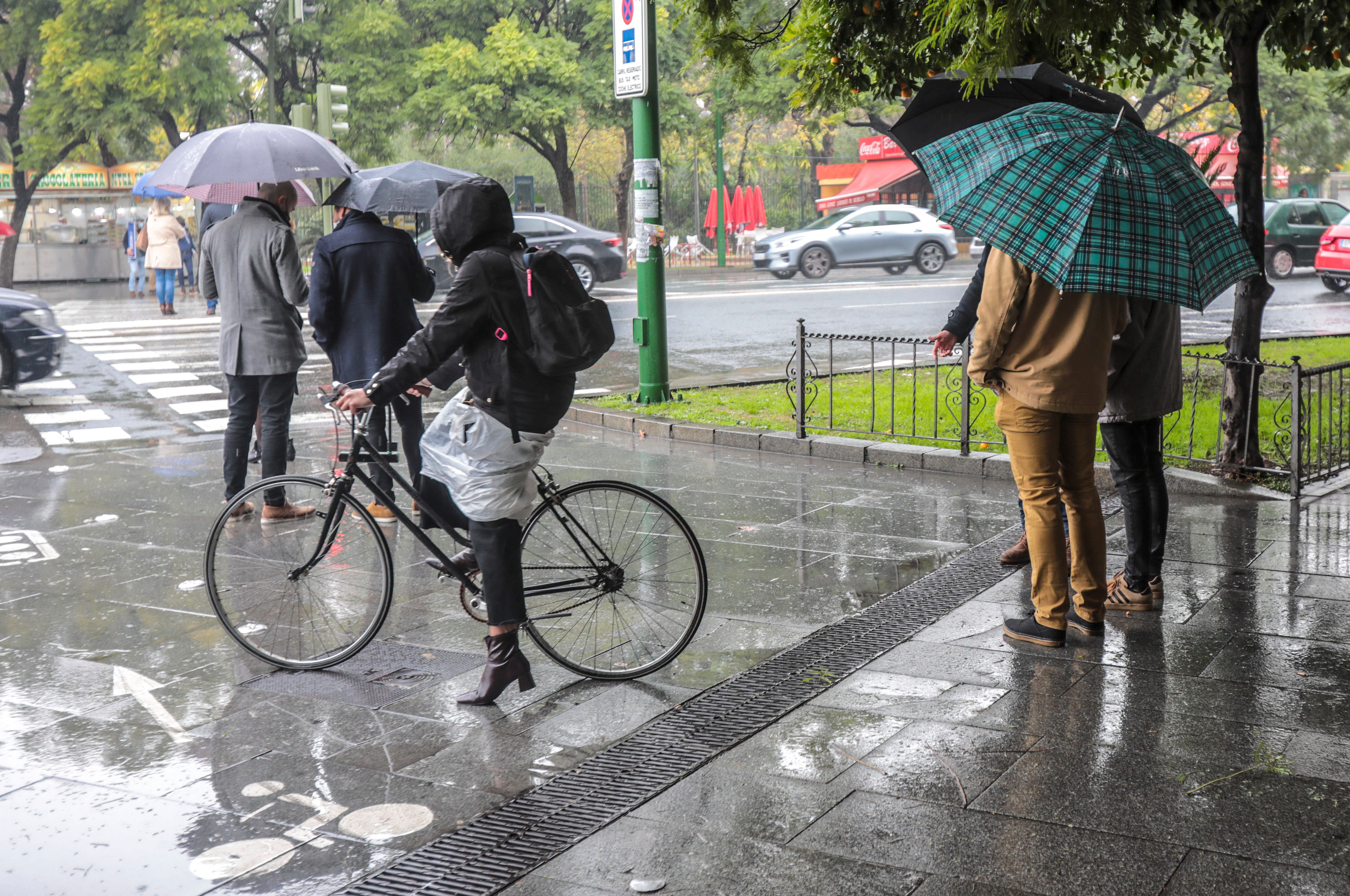 Alerta por lluvias y tormentas este viernes en toda Andalucía, salvo en Huelva y Jaén: acumulados de 20 litros en una hora