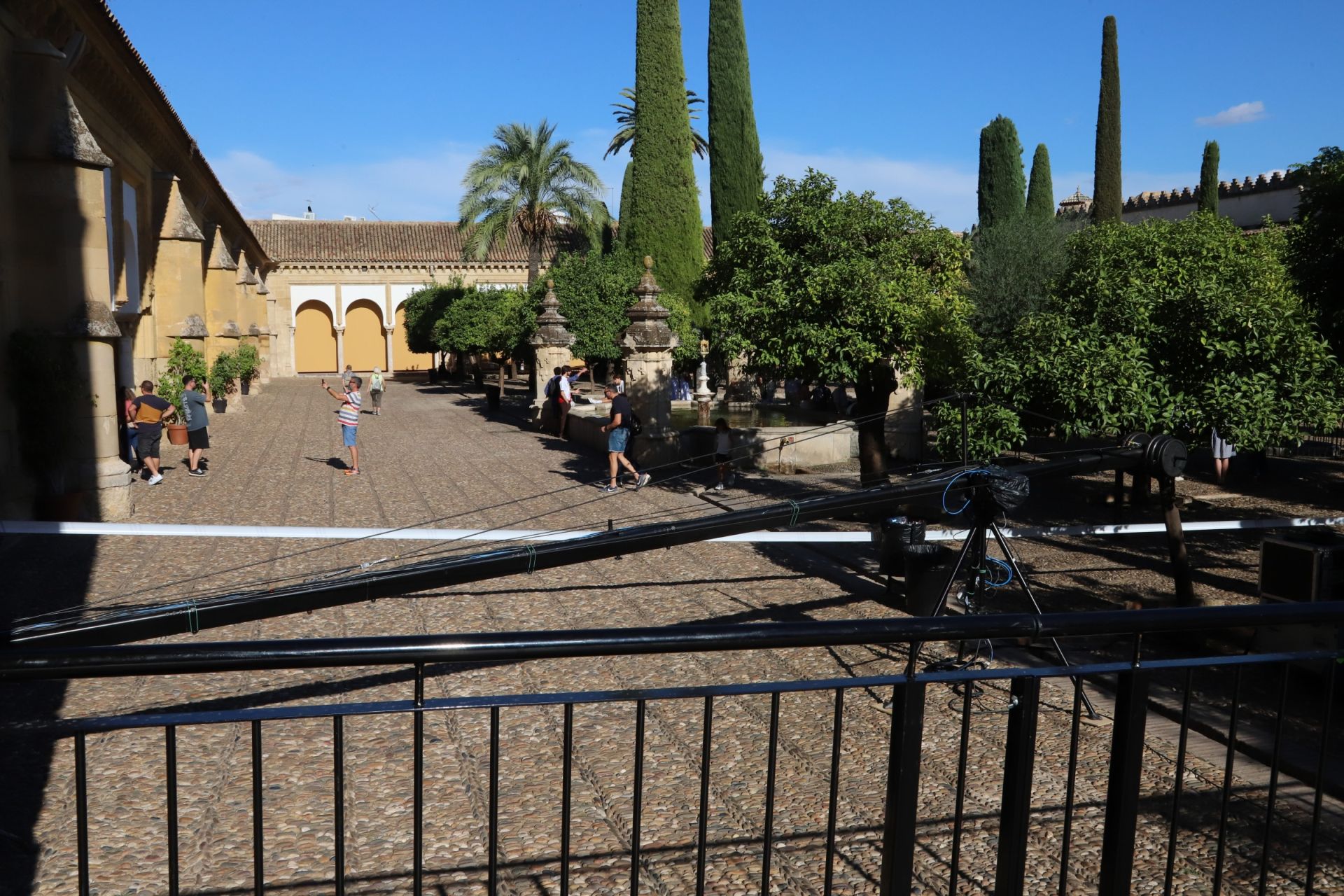 Los preparativos del Vía Crucis Magno de Córdoba, en imágenes