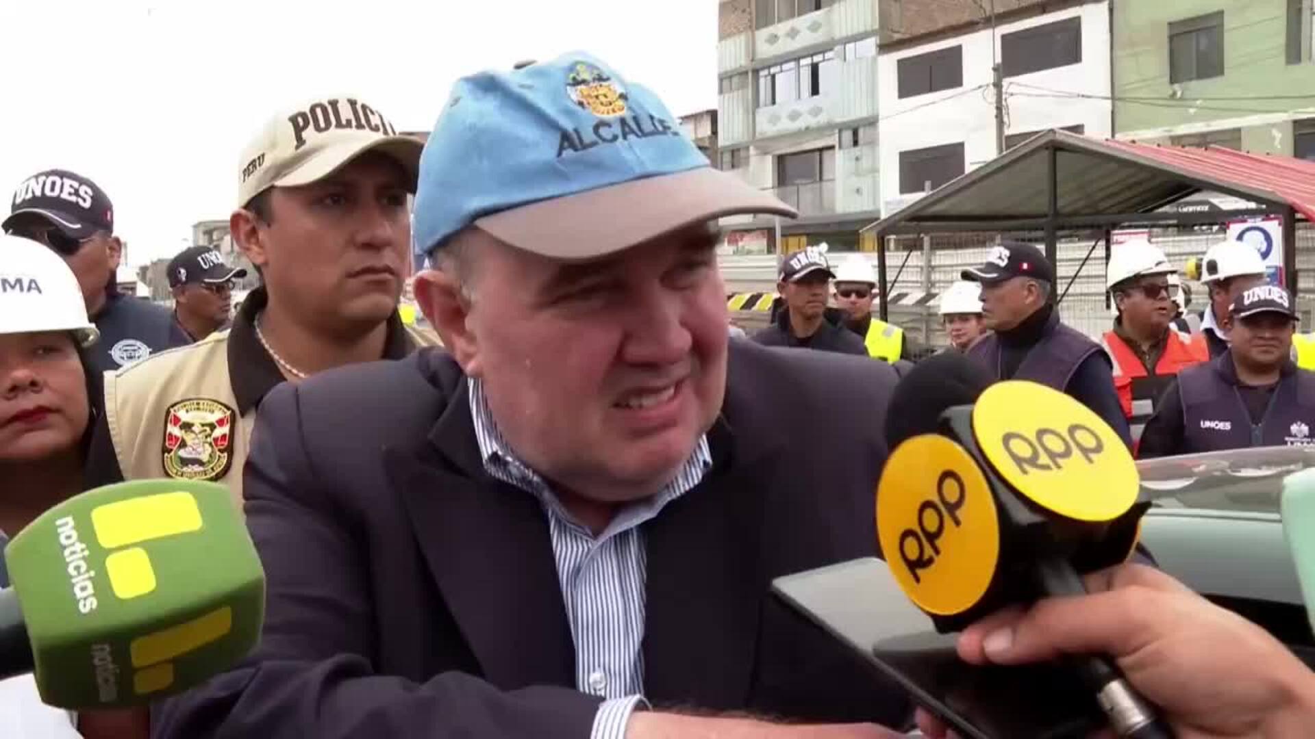 Municipalidad denuncia &quot;intento de atentado&quot; contra Rafael López Aliaga