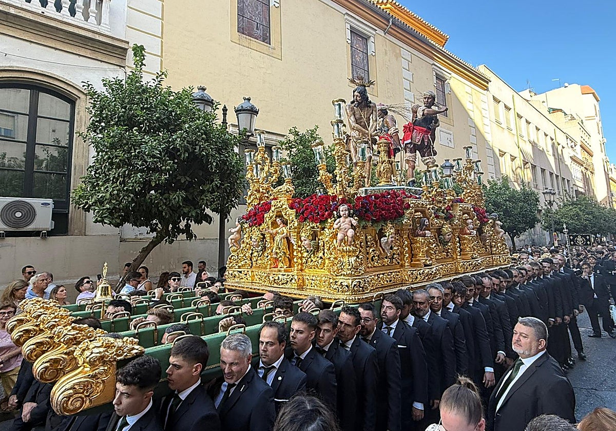 El Amarrado a la Columna de Priego por la calle Claudio Marcelo