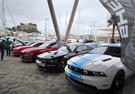 Un trío de colosos y 135 decibelios de estruendo en el 'National American Cars Meeting' de Denia