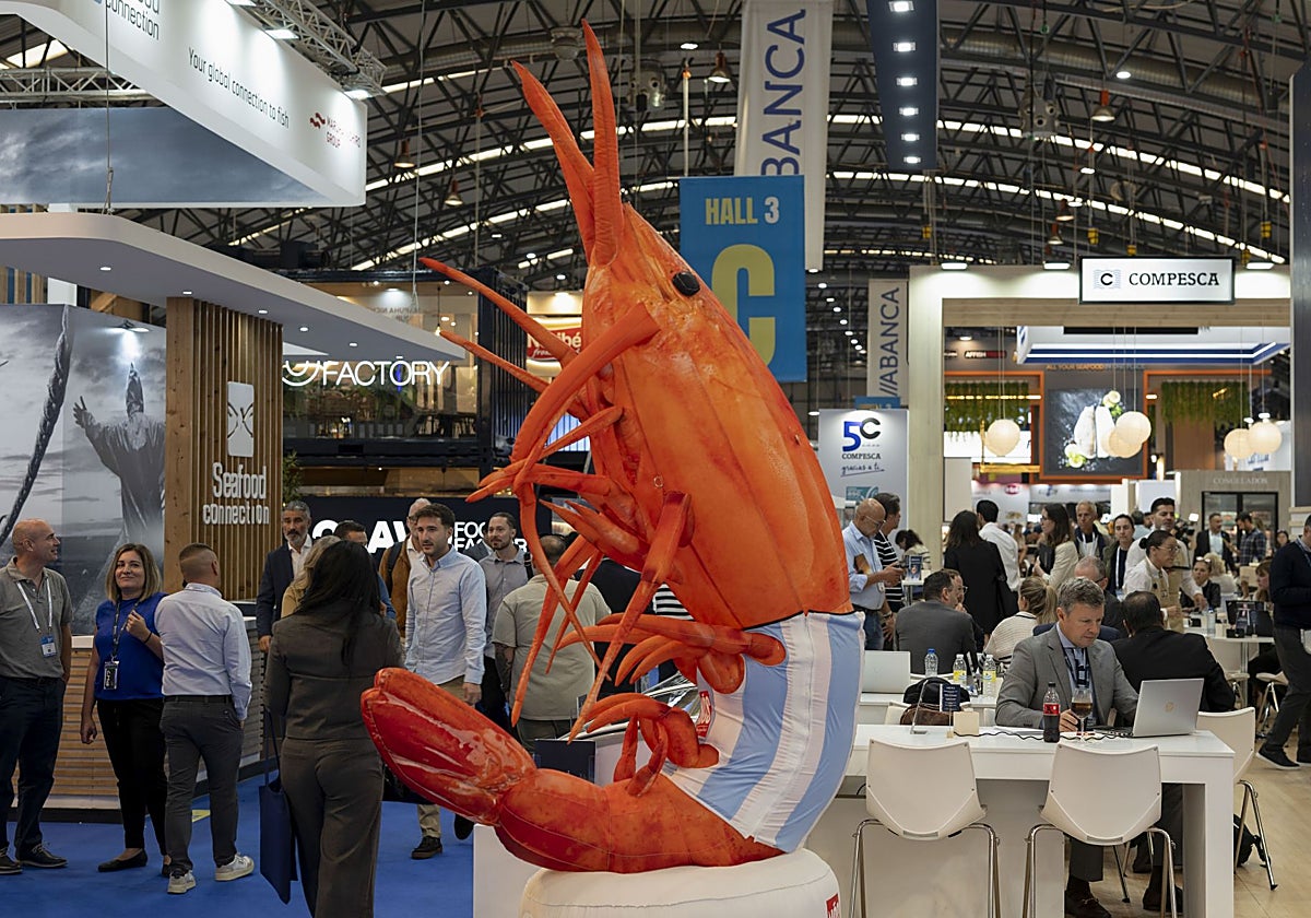 Recinto del Ifevi durante la última jornada de la XXVI Feria de Conxemar