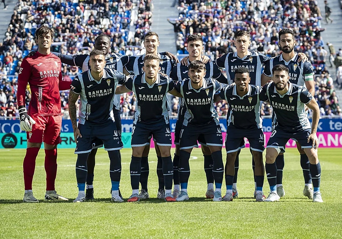 Once inicial del Córdoba en la victoria ante el Real Zaragoza