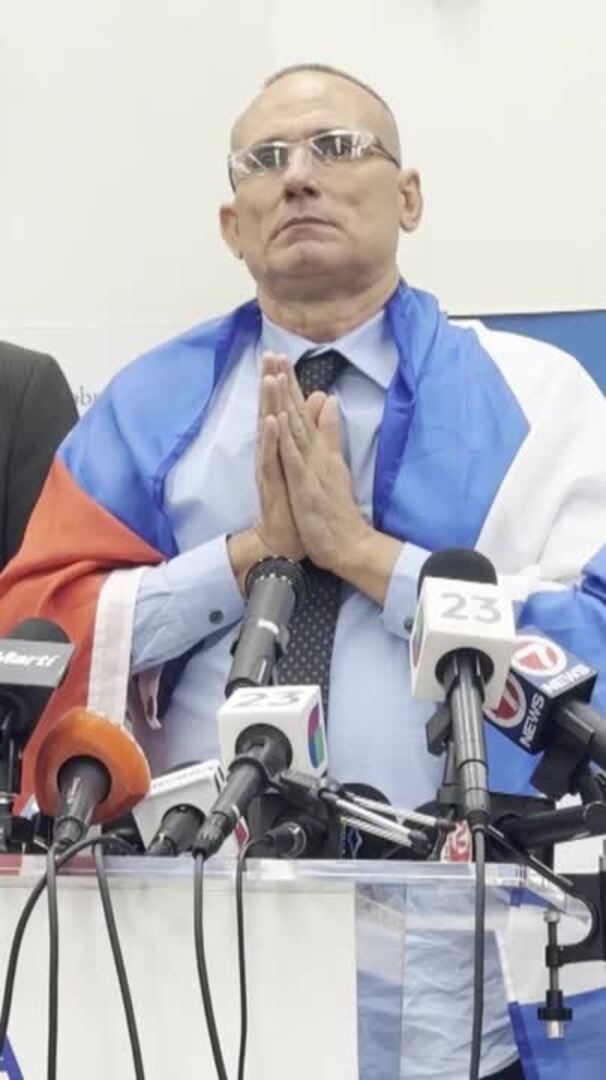 El disidente cubano José Daniel Ferrer dice que hay condiciones para acabar con la &quot;tiranía&quot; en Cuba