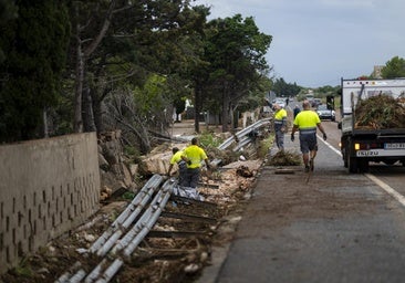 El impacto de Alice mantiene cortadas cuatro carreteras en Tarragona y el servicio de Euromed