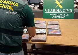 Localizados 11 kilos de cocaína escondidos en un contenedor de carne en Las Palmas procedente de Brasil