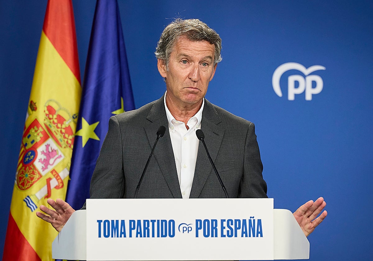 Sigue en directo la presentación de Feijóo sobre el plan de inmigración del PP