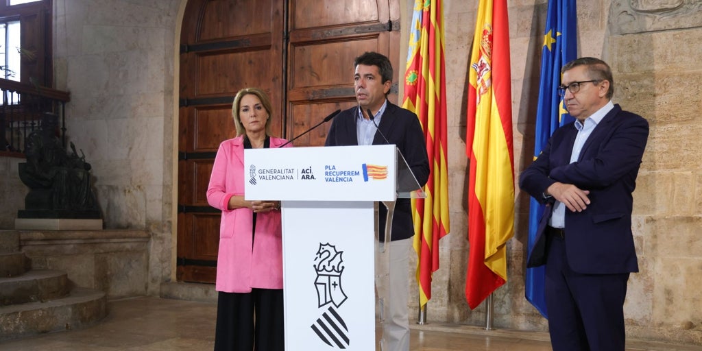 Mazón anuncia nuevas ayudas directas de 500 euros para escolares y 600 para universitarios afectados por la dana
