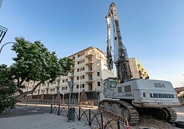 Siguen las obras en el cuartel de la Guardia Civil de Toledo: los bloques 14 y 15 serán apuntalados y deberán demolerse antes de dos años