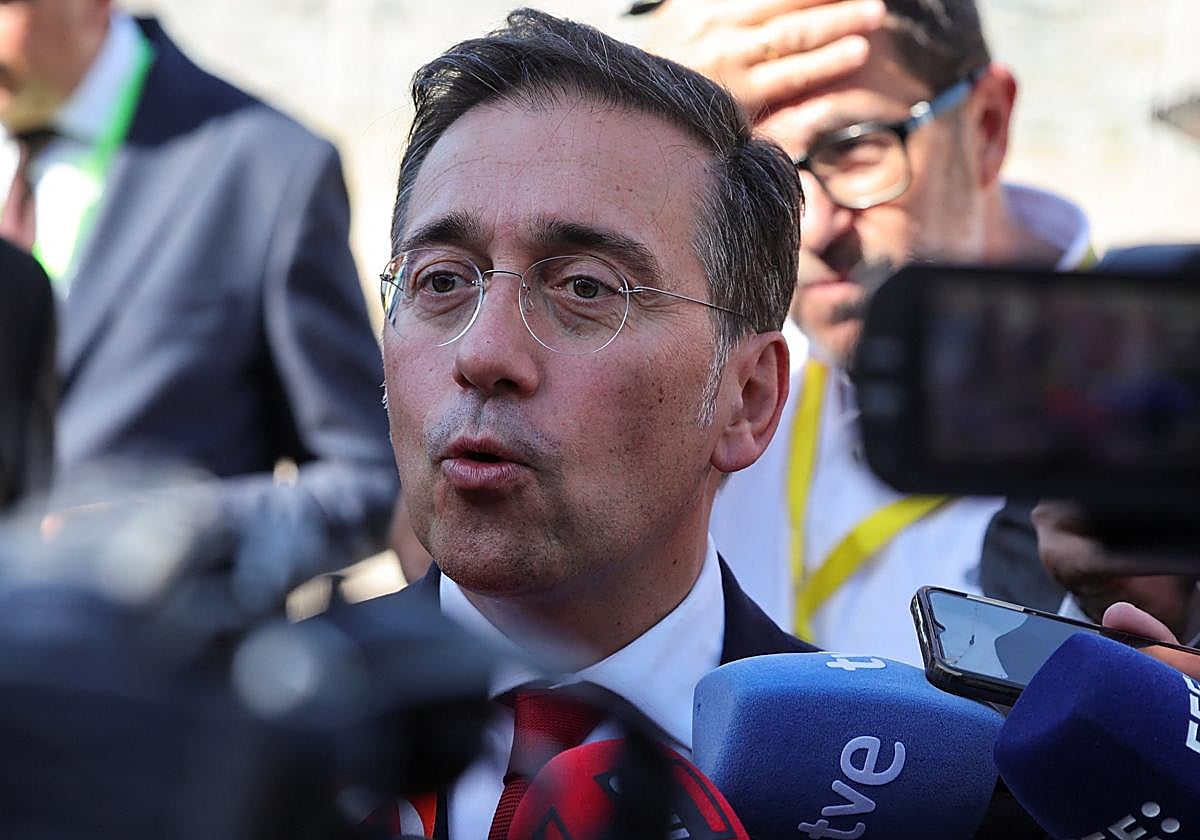 El ministro de Exteriores, José Manuel Albares