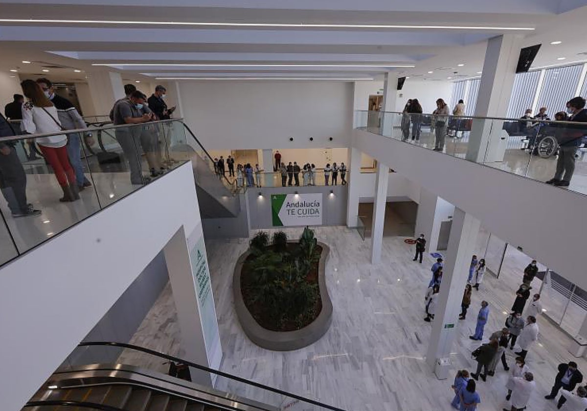 Interior del hospital Muñoz Cariñanos de Sevilla