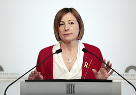 Forcadell: «Sabía que desobedecía al Tribunal Constitucional»
