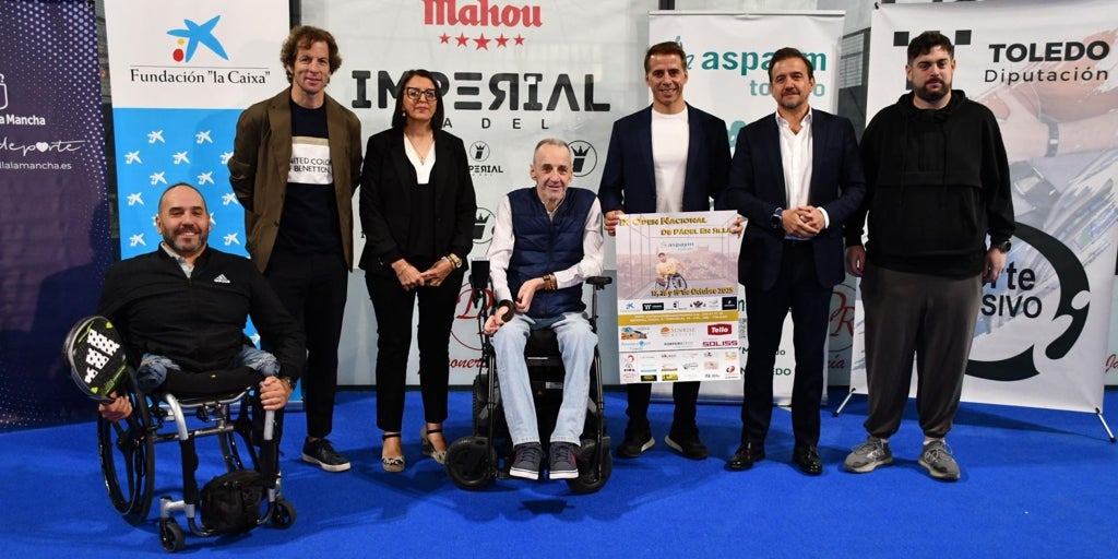 Toledo, capital del pádel en silla este fin de semana con el IX Open Nacional de Aspaym