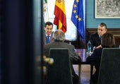 Juanma Moreno anuncia que Antonio Sanz será el nuevo consejero de Sanidad, Presidencia y Emergencias de la Junta de Andalucía