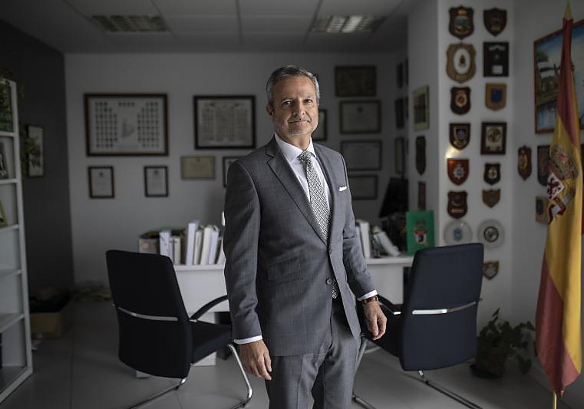 Carlos Bautista en una fotografía en 2022