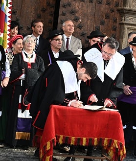 Imagen secundaria 2 - &#039;En adelante, paz&#039;: la villa de Ansó se reivindica con el tratado en vigor más antiguo de Europa y pide su reconocimiento por la Unesco