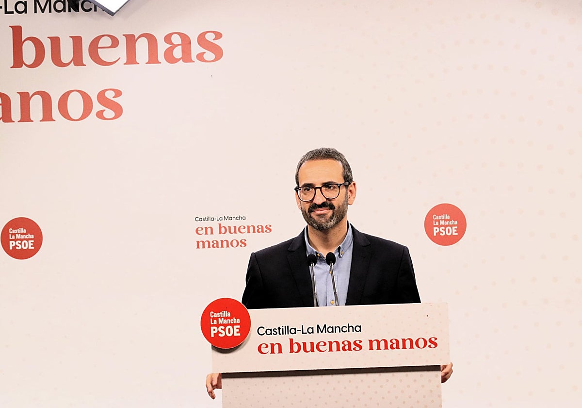 Sergio Gutiérrez, secretario de Organización del PSOE de Castilla-La Mancha