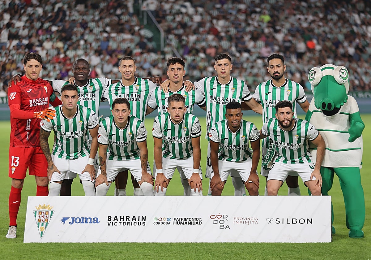 Once del Córdoba CF ante la Cultural Leonesa