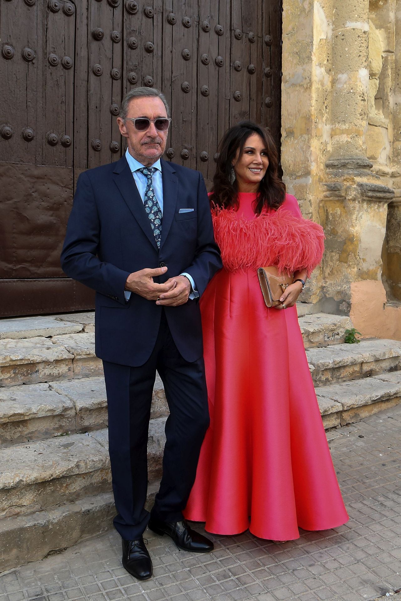 Carlos Herrera y su mujer, Pepa Gea