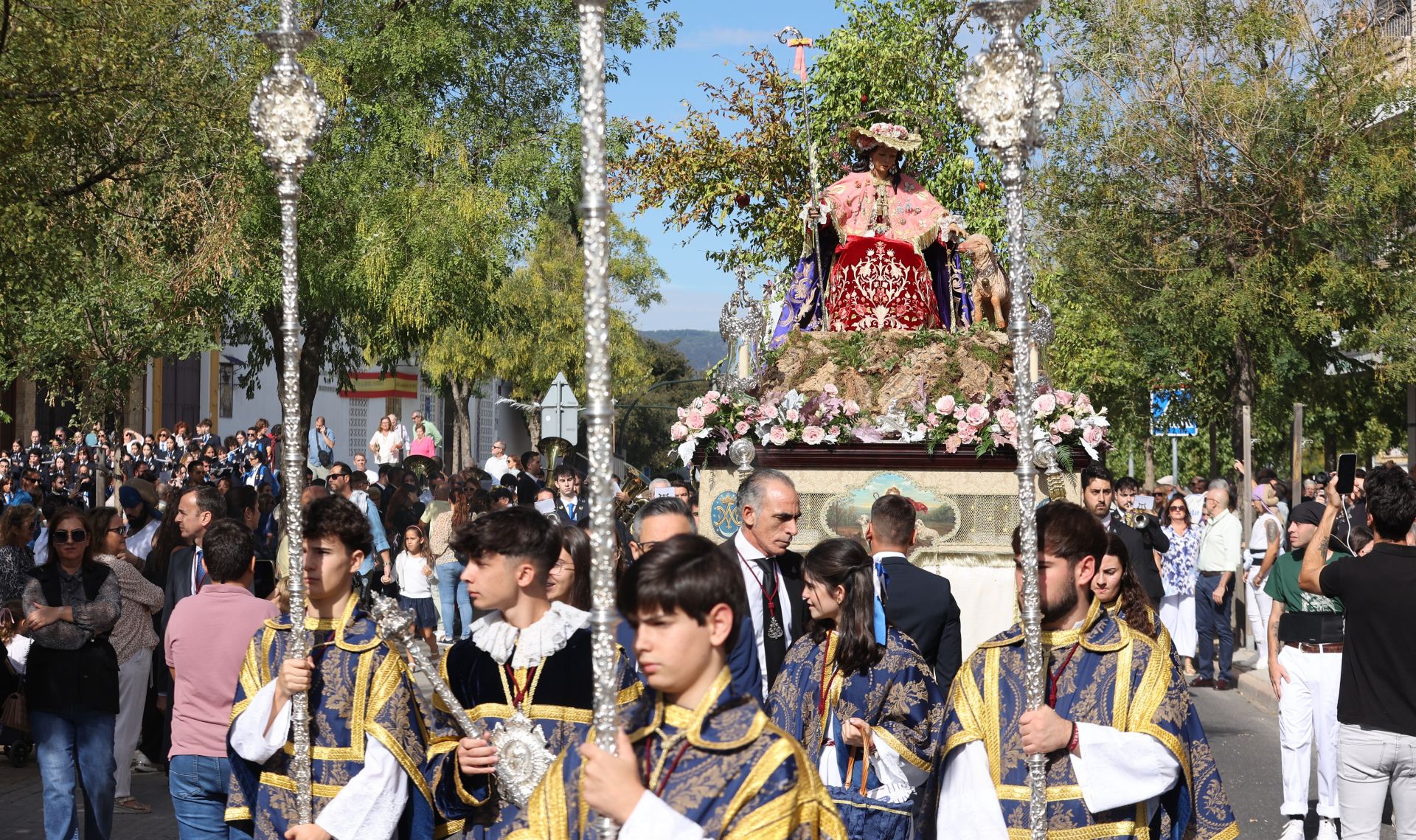 La procesión de la Divina Pastora de la Vera-Cruz de Córdoba, en imágenes