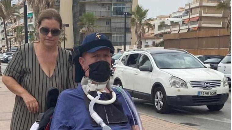 Isabel Roig con su marido, Jesús